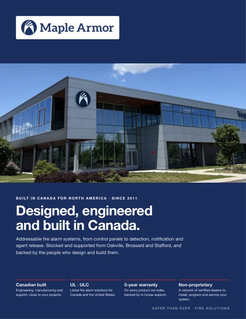 Maple Armor product brochure